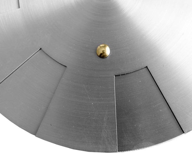Arborea Chopper Cymbal 10" Silver Alloy Special Effects Cymbals Clap Stack Cymbal for Drummer - Image 4